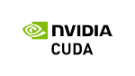 Partner's logo: Nvidia Cuda